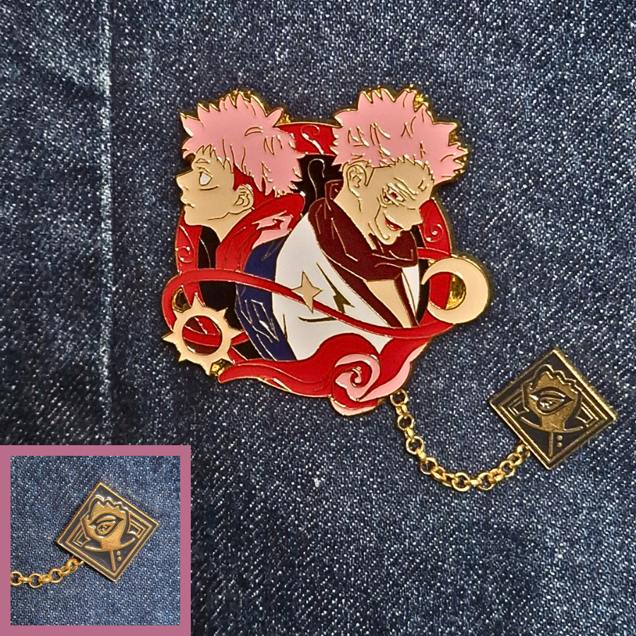 Jujutsu Kaisen Inspired Premium Pin Badges