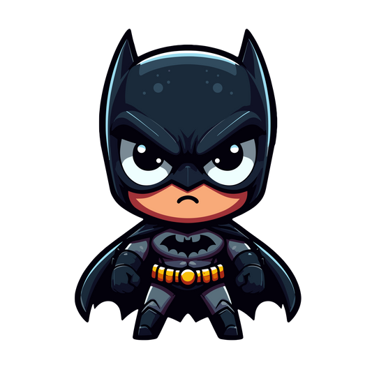 Chibi DC Comics Inspired Stickers