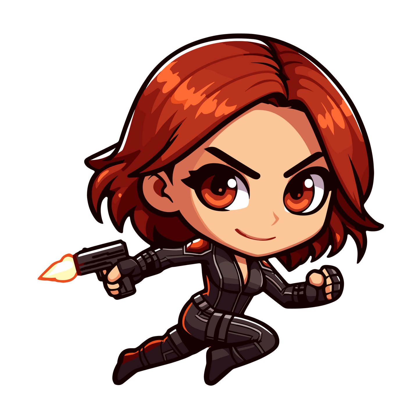 Chibi Marvel Comics Inspired Stickers