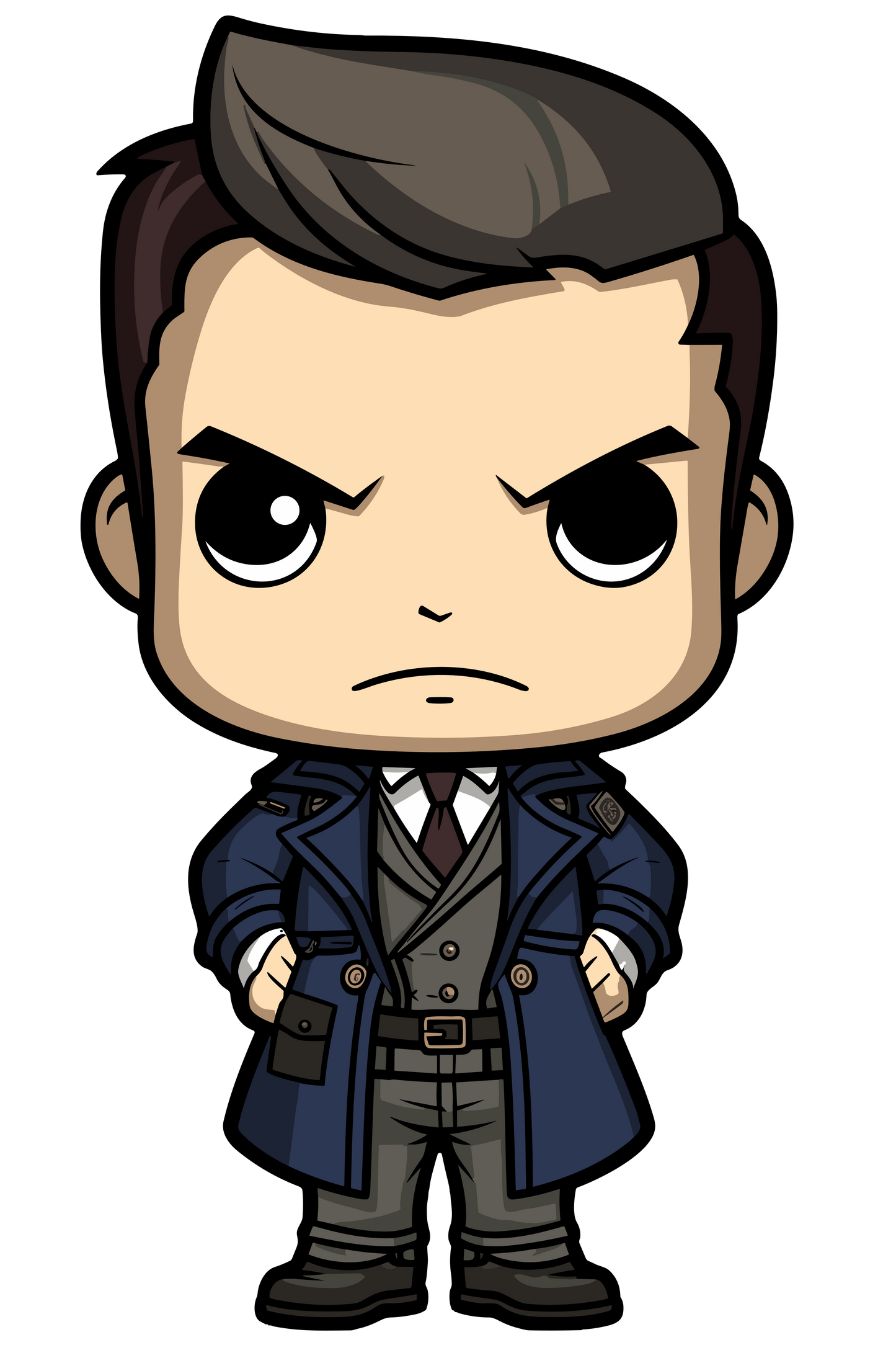 Chibi Doctor Who Inspired Stickers