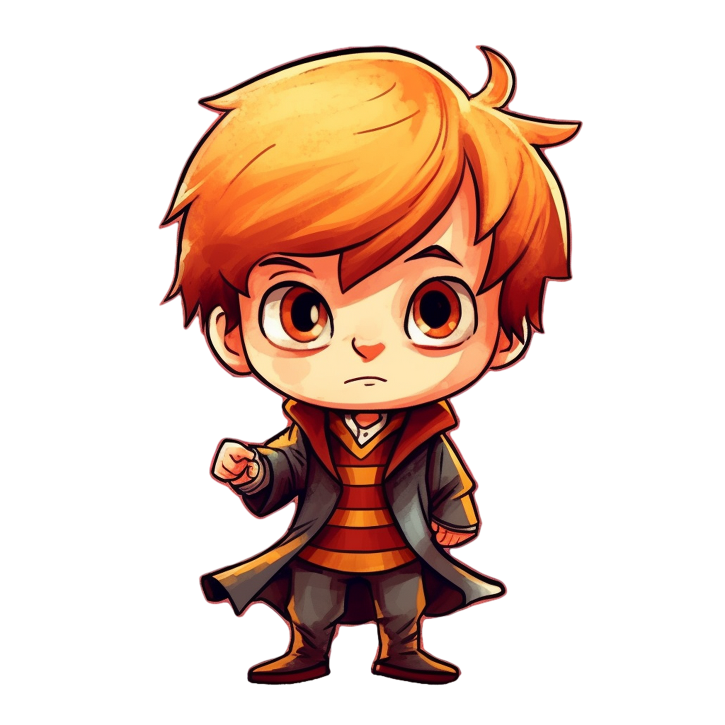 Chibi Harry Potter Inspired Stickers