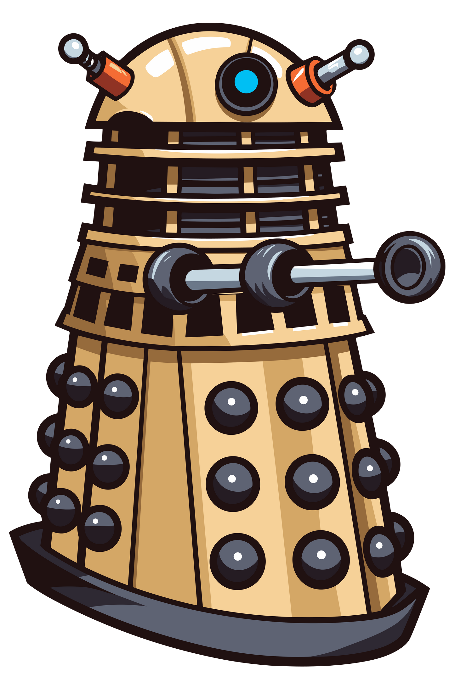 Chibi Doctor Who Inspired Stickers