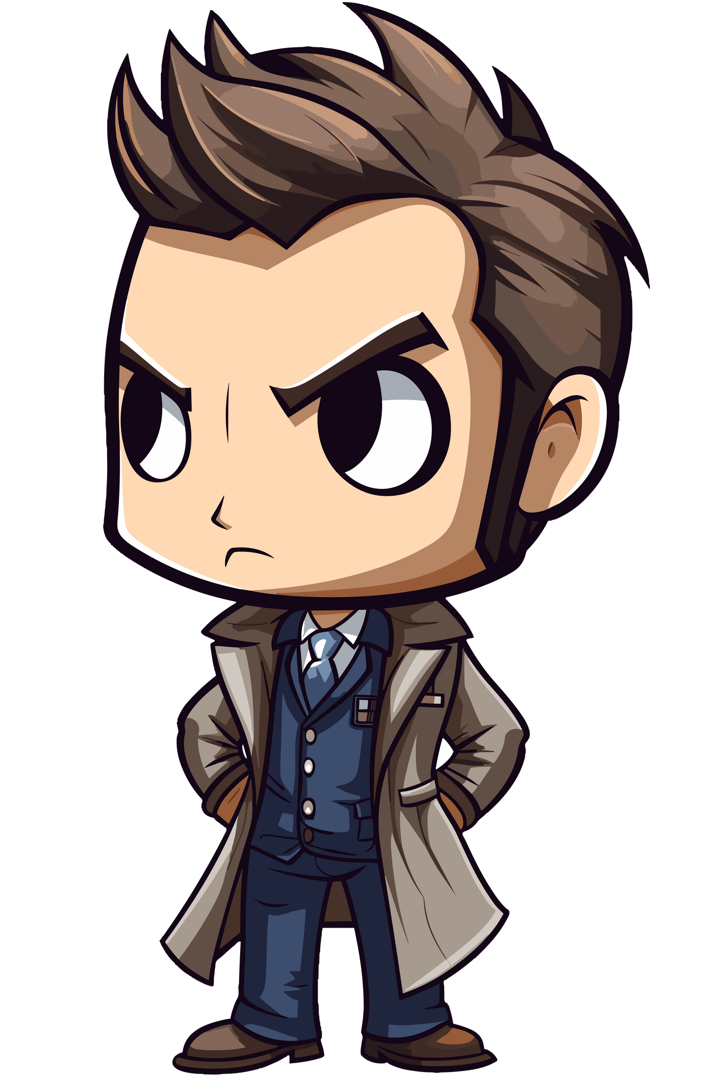 Chibi Doctor Who Inspired Stickers