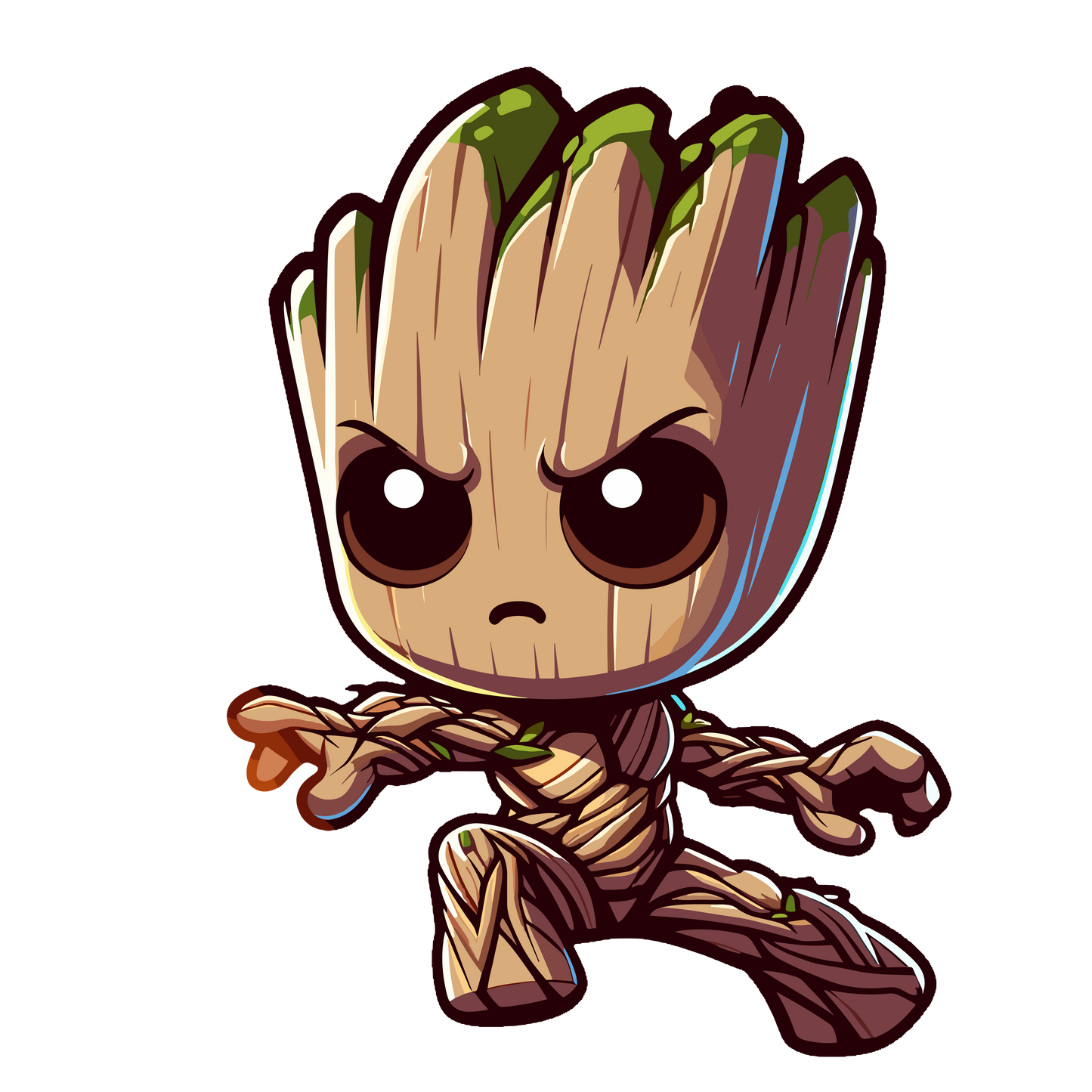 Chibi Marvel Comics Inspired Stickers