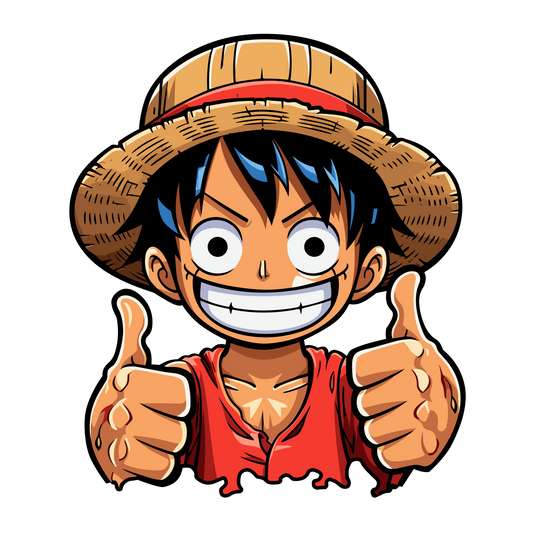 Chibi One Piece Inspired Stickers