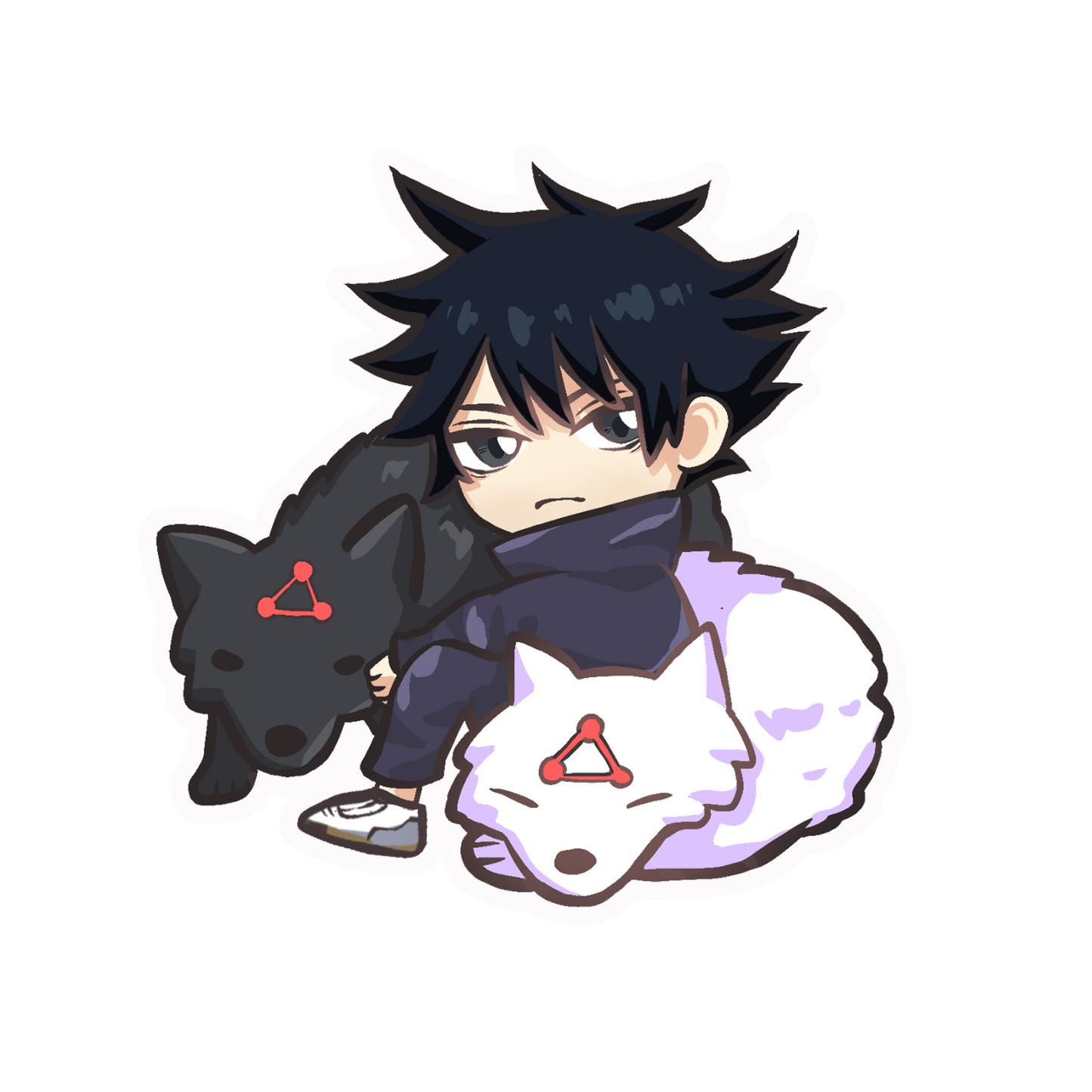 Chibi Jujutsu Kaisen Inspired Stickers