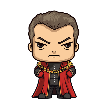Chibi Star Trek The Next Generation Inspired Stickers