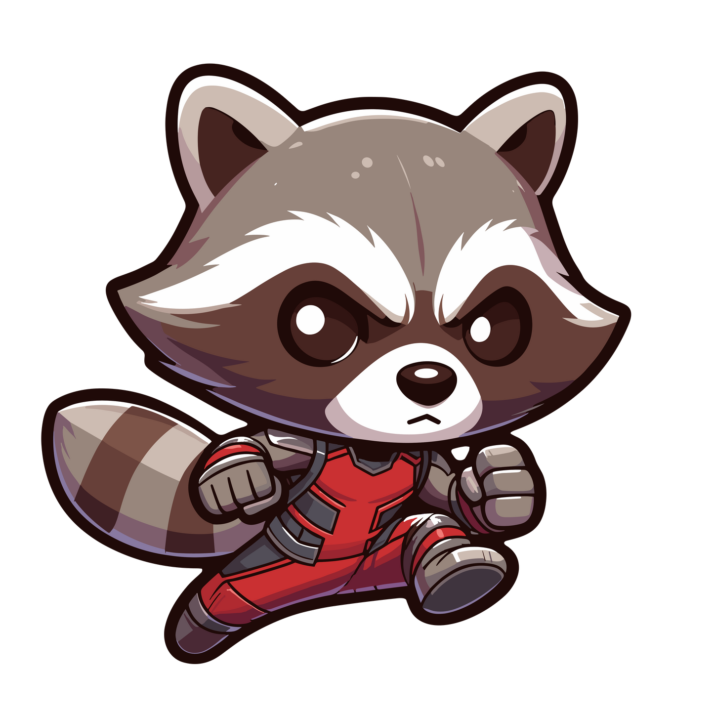 Chibi Marvel Comics Inspired Stickers