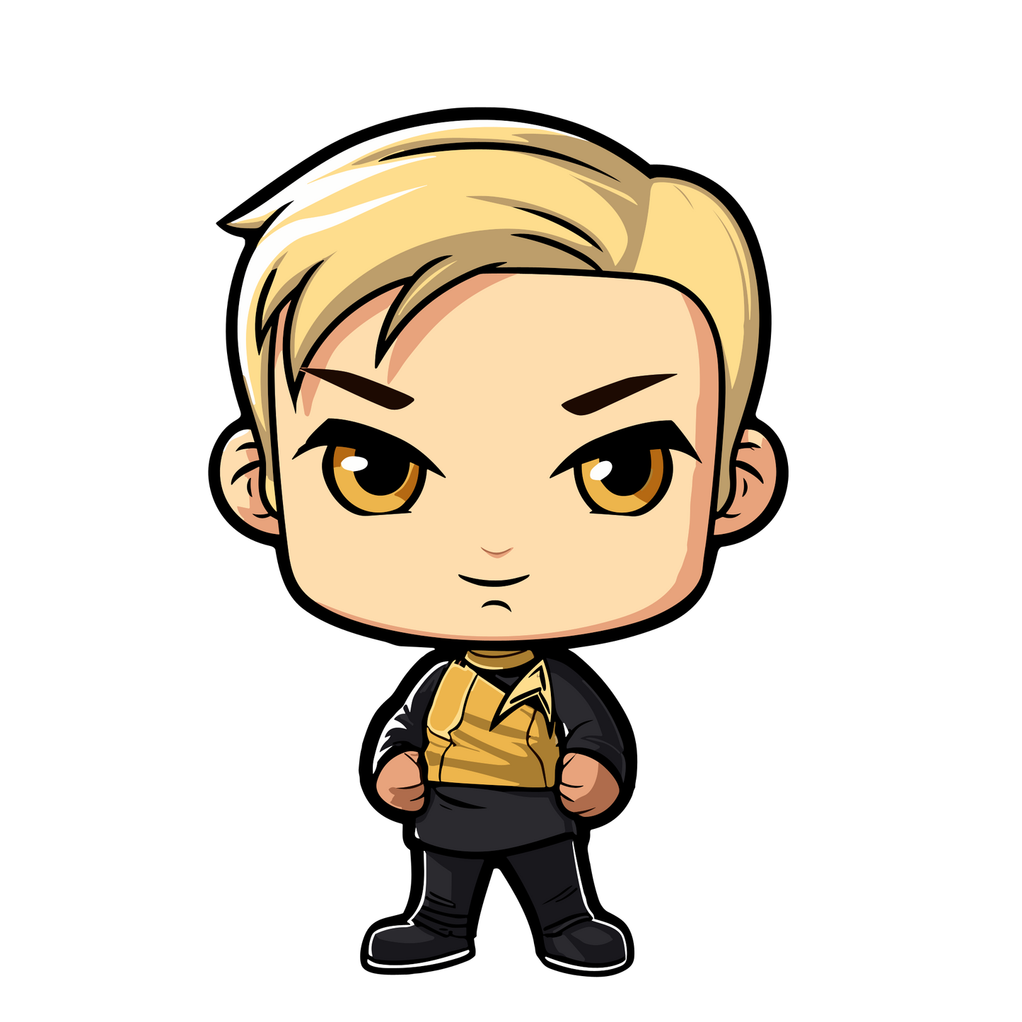 Chibi Star Trek The Next Generation Inspired Stickers