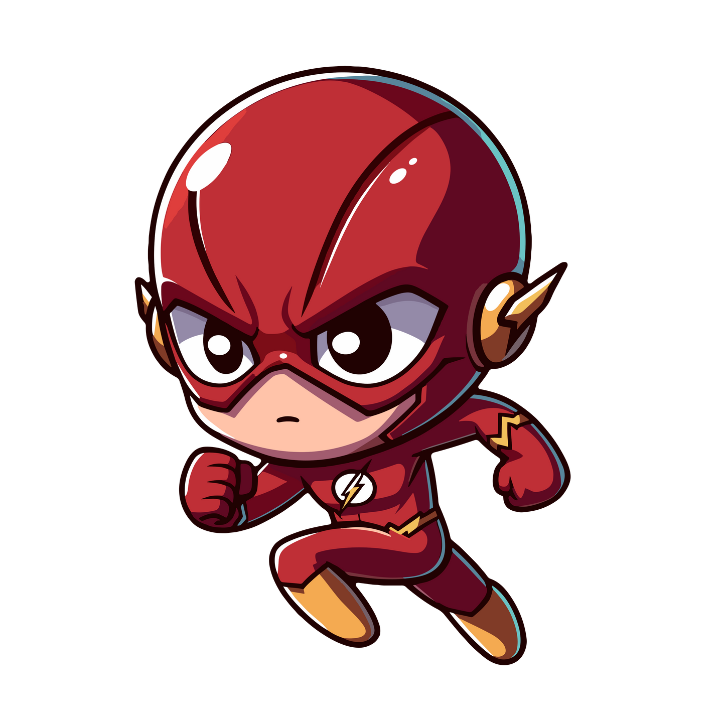 Chibi DC Comics Inspired Stickers