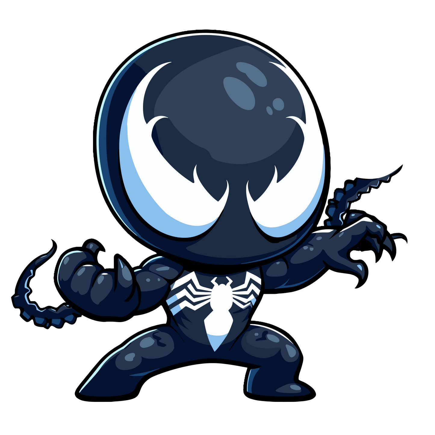 Chibi Marvel Comics Inspired Stickers