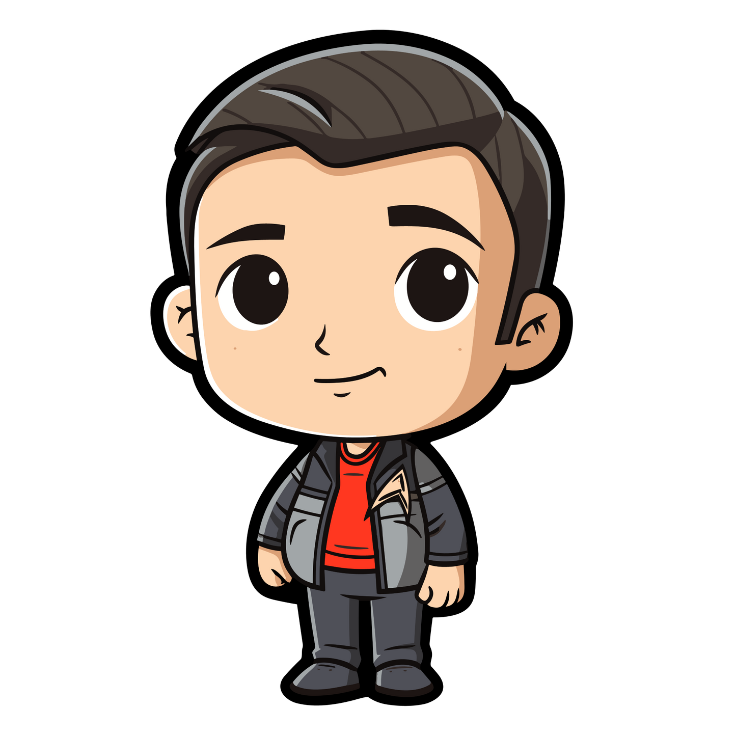 Chibi Star Trek The Next Generation Inspired Stickers