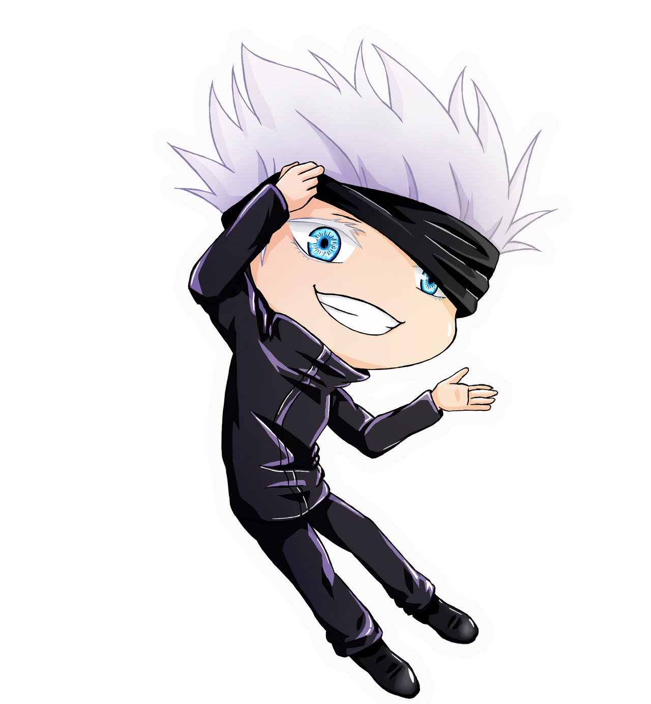 Chibi Jujutsu Kaisen Inspired Stickers
