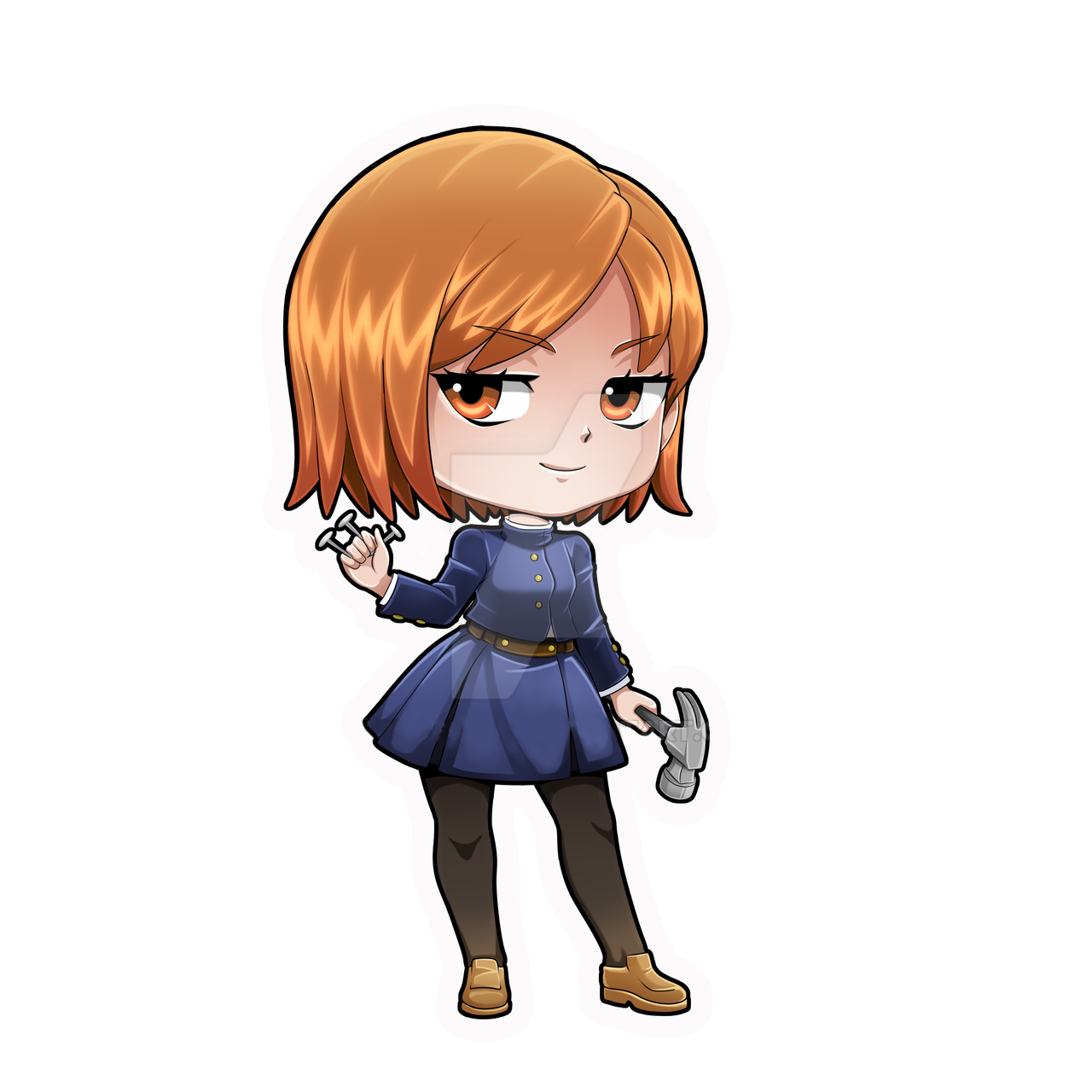 Chibi Jujutsu Kaisen Inspired Stickers