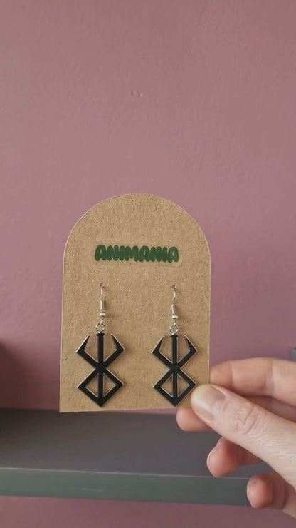 Berserk Inspired Anime Earrings